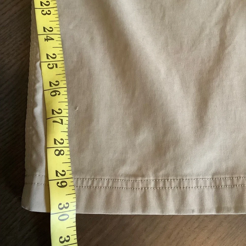 Duluth Trading Co Dry On The Fly Relaxed Fit Cargo Pants Mens 46x30 Khaki Tan